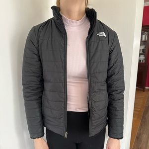 North face reversible jacket